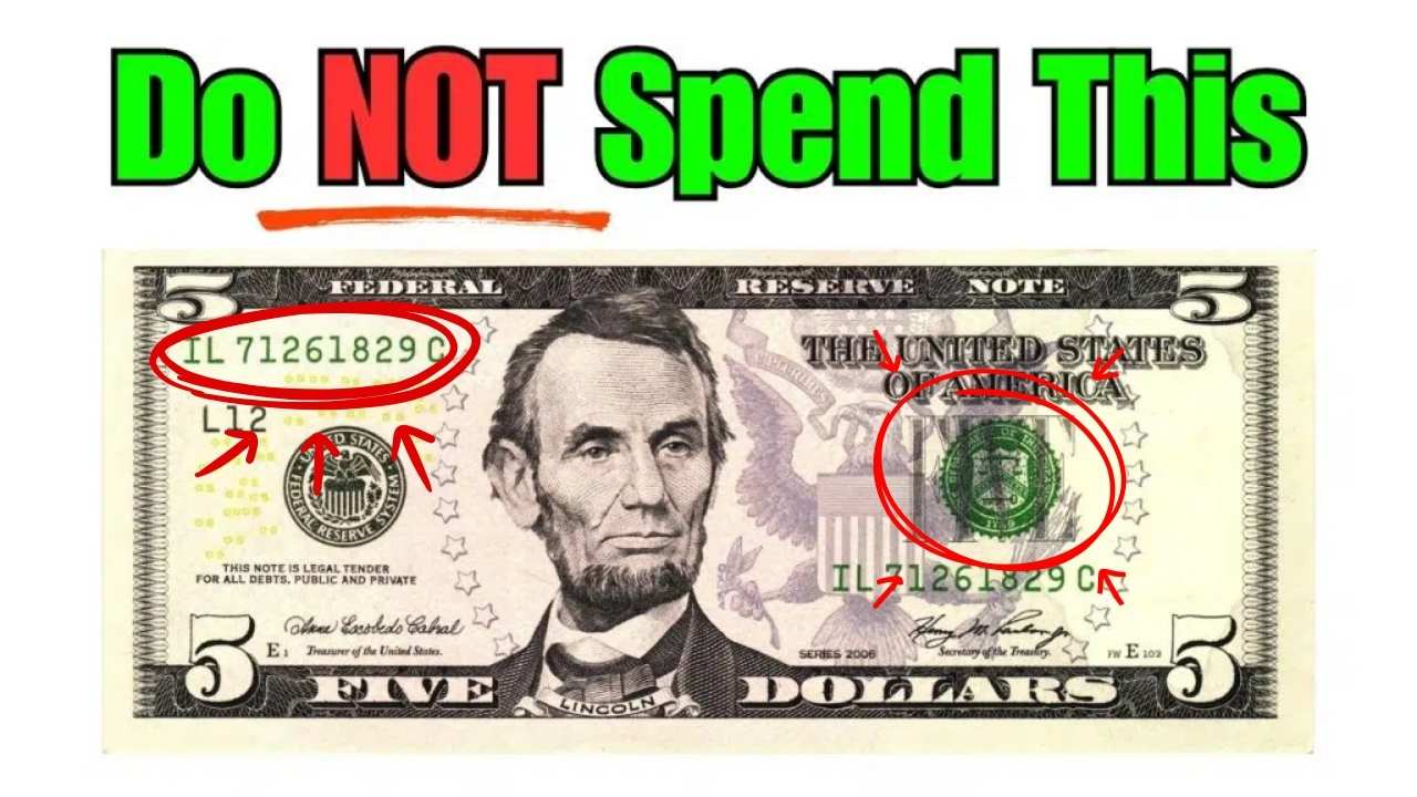 How a 1995 $5 Bill with a Printing Error Could Make You Rich, Recently Worth Over $2,000
