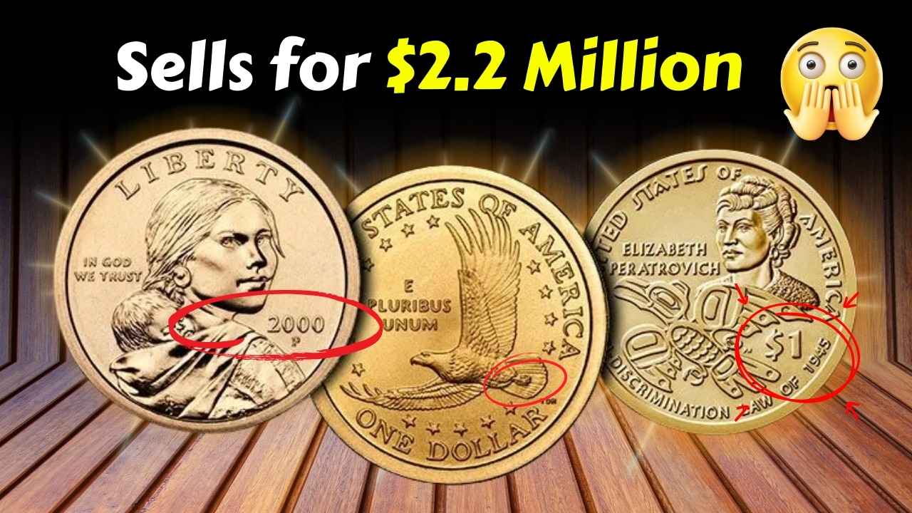 Rare 2011 Sacagawea Dollar With Rotation Error Sells for $2.2 Million