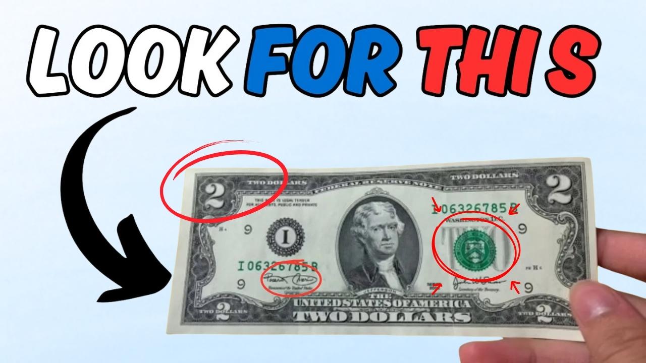 This $2 Bill from 2017A Could Be Worth $85K - Check Your Wallet Now