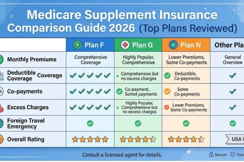 Medicare Supplement Insurance Comparison Guide 2026 (Top Plans Reviewed)