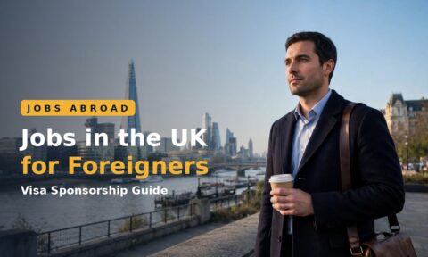 Professional worker in London — jobs in the UK for foreigners with visa sponsorship